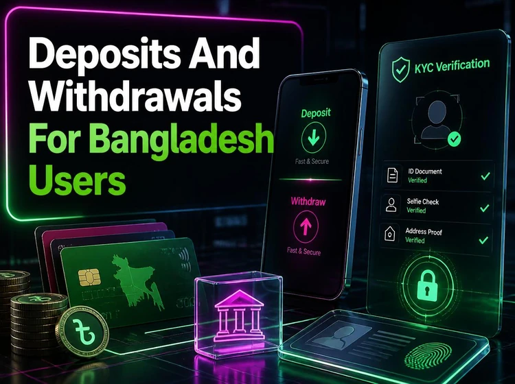 Deposits And Withdrawals For Bangladesh Users